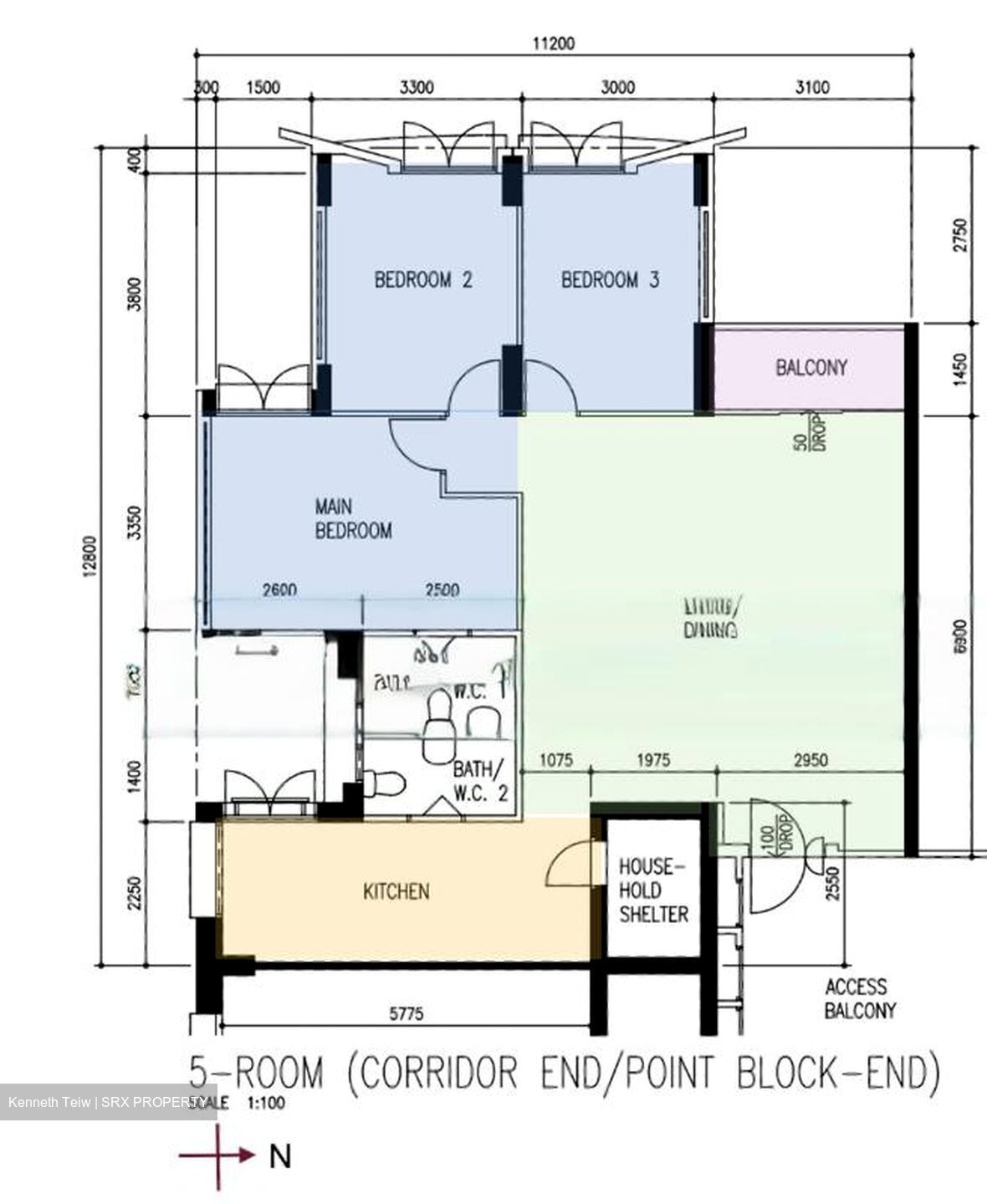 Blk 324B Anchorvale Grove (Sengkang), HDB 5 Rooms #561793391